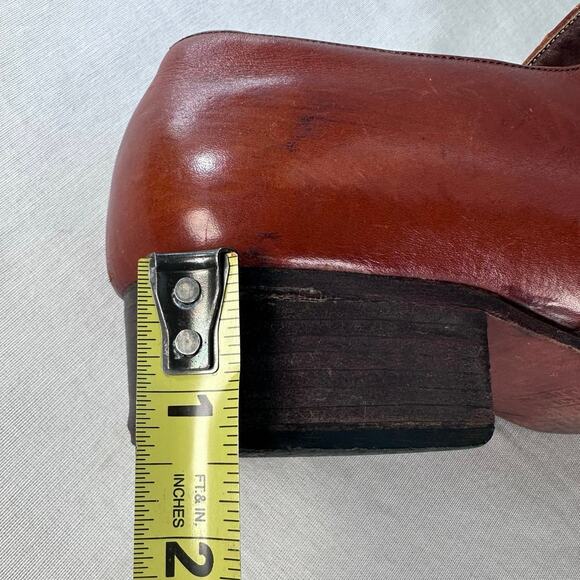 Vintage Bostonian Men’s sz 8 Slip On 70s Style Loafer Disco Workwear Office - Picture 9 of 13